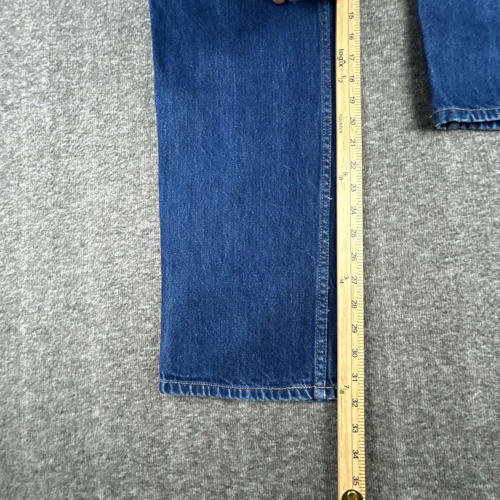 Levi's VTG Orange Tab Mens Jeans Sz 34x32 (Tag 36x32) 40830-7117 Blue Denim 80s - Picture 8 of 9
